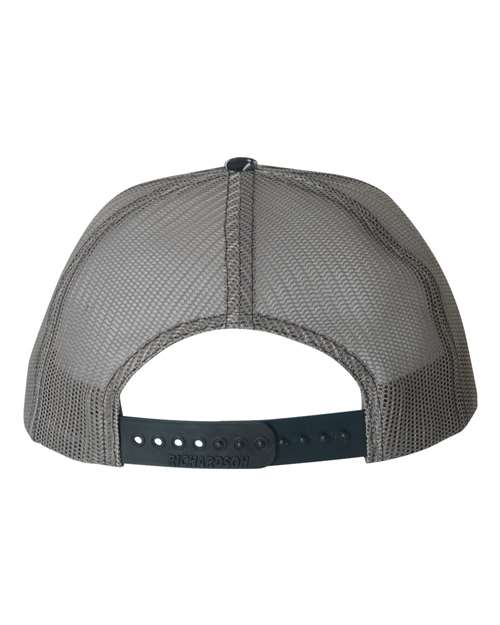 Richardson Patterned Snapback Trucker Cap - 112P