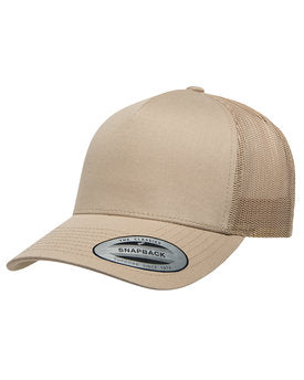 Yupoong Adult 5-Panel Retro Trucker Cap - 6506 | MunroPowersports.com