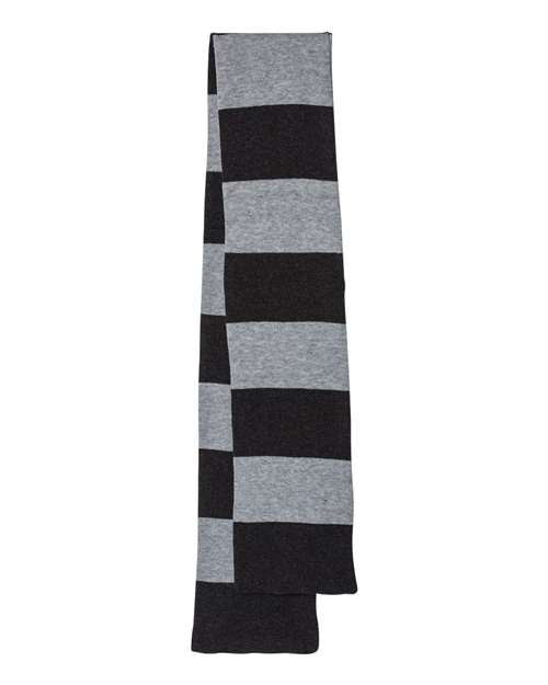 Sportsman Rugby-Striped Knit Scarf - SP02 | MunroPowersports.com