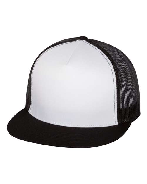 Yupoong Classics Flat Bill Trucker Cap - 6006 | MunroPowersports.com