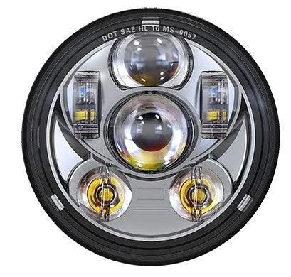 5.75" DOT Compliant Motorcycle LED Headlight