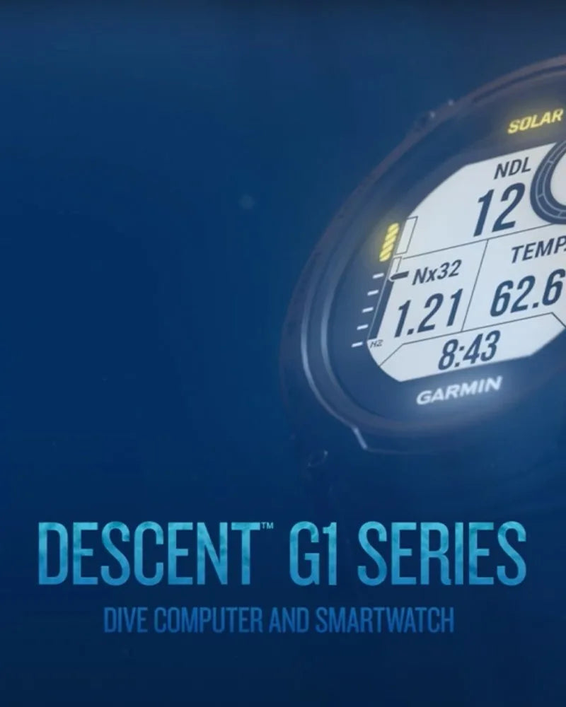 Garmin Descent G1 Solar Hurricane Blue - 010-02604-03 | MunroKennels.com