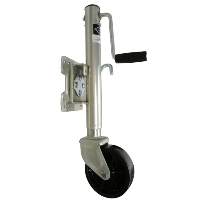 Braber TJ-06-01K Trailer Jack 10" 1000LB Swivel | MunroPowersports.com