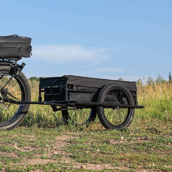 BAKCOU Folding Cargo eBike Trailer | MunroPowersports.com