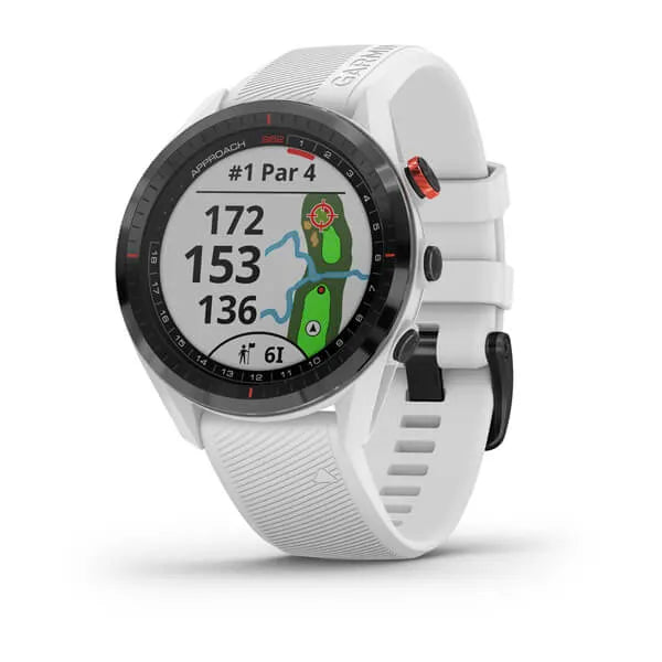 Garmin Approach S62, black with white band - 010-02200-01 | MunroKennels.com