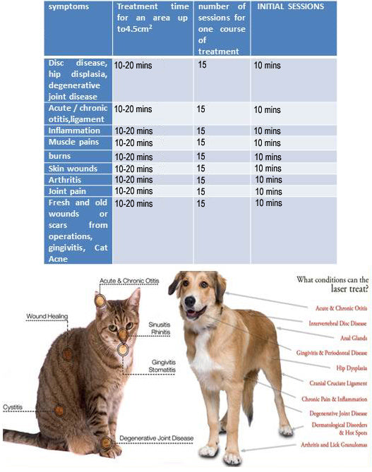 Vet Therapy LLLT Cold Laser Therapy