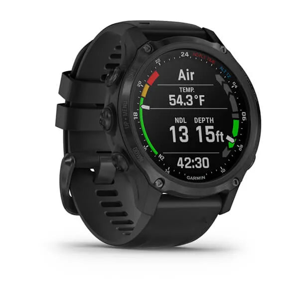 Garmin Descent Mk2S, Carbon Gray DLC with Black Silicone Band - 010-02403-03 | MunroKennels.com