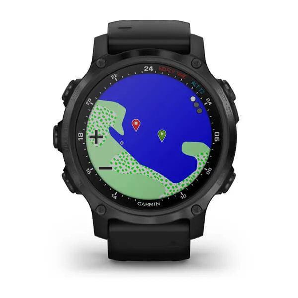 Garmin Descent Mk2S, Carbon Gray DLC with Black Silicone Band - 010-02403-03 | MunroKennels.com