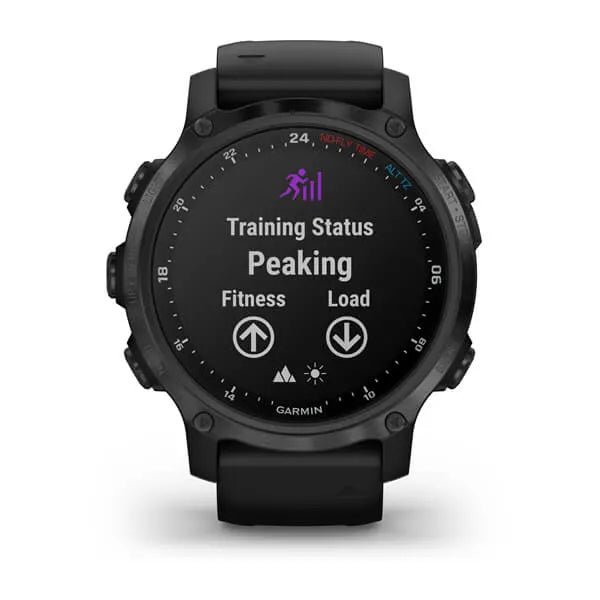 Garmin Descent Mk2S, Carbon Gray DLC with Black Silicone Band - 010-02403-03 | MunroKennels.com