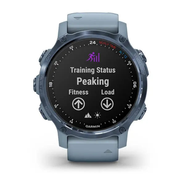 Garmin Descent Mk2S, Mineral Blue with Sea Foam Silicone Band - 010-02403-06 | MunroKennels.com