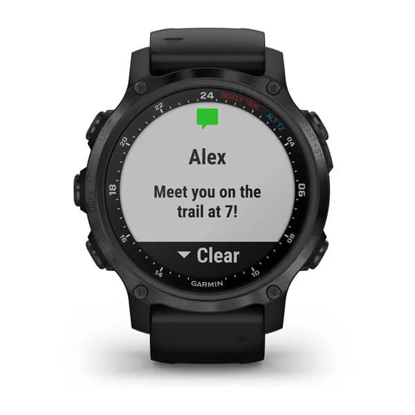 Garmin Descent Mk2S, Carbon Gray DLC with Black Silicone Band - 010-02403-03 | MunroKennels.com