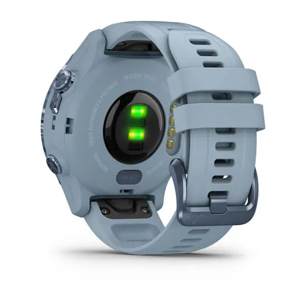 Garmin Descent Mk2S, Mineral Blue with Sea Foam Silicone Band - 010-02403-06 | MunroKennels.com