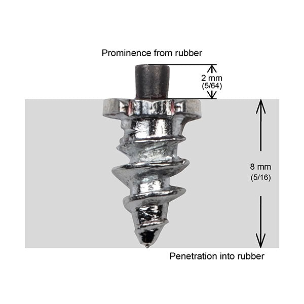 Igrip Shouldered Tire Studs 6MM 100Pk (SS-06100) | MunroPowersports.com