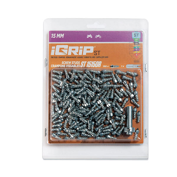 Igrip Standard Racing Studs 15MM 150Pk | MunroPowersports.com