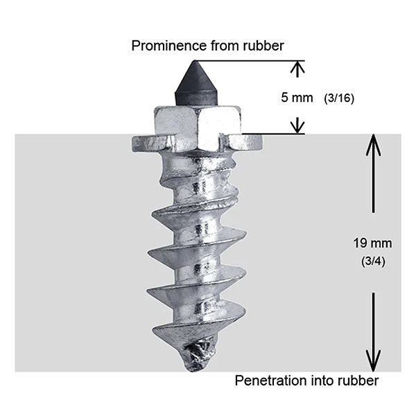 Igrip Shouldered Racing Tire Studs 18MM 200Pk (SS-18200R) | MunroPowersports.com
