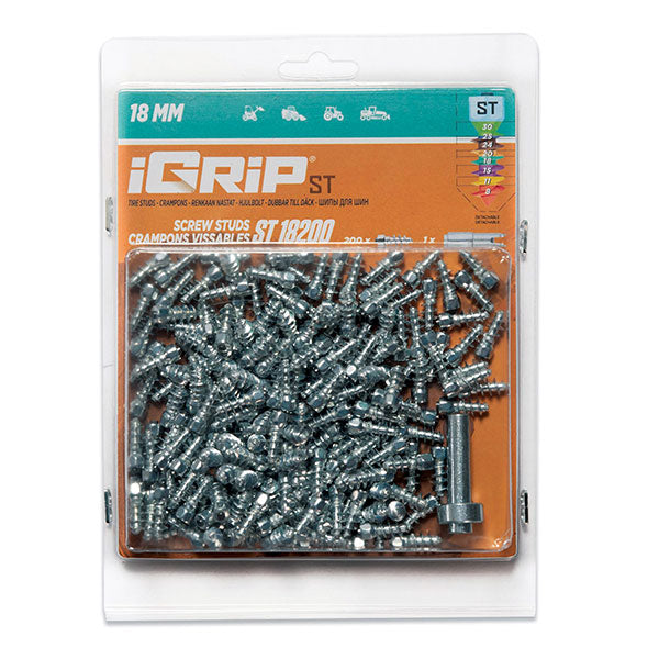 Igrip Standard Studs 18MM 200Pk (ST-18200) | MunroPowersports.com