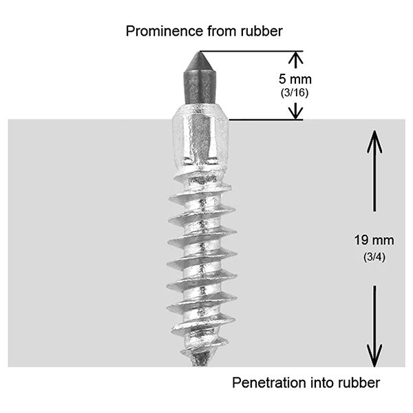 Igrip Standard Racing Studs 24MM 100Pk (ST-24100R) | MunroPowersports.com