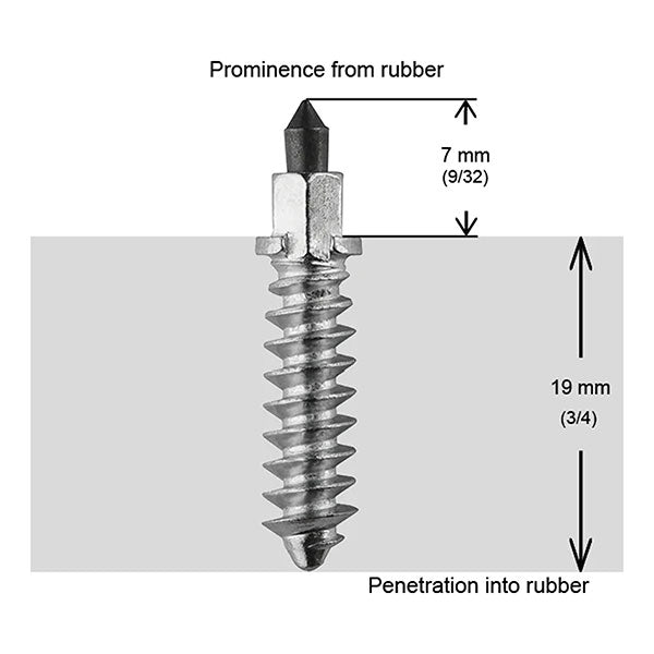 Igrip Shouldered Racing Tire Studs 28MM 100Pk (SS-28100R) | MunroPowersports.com