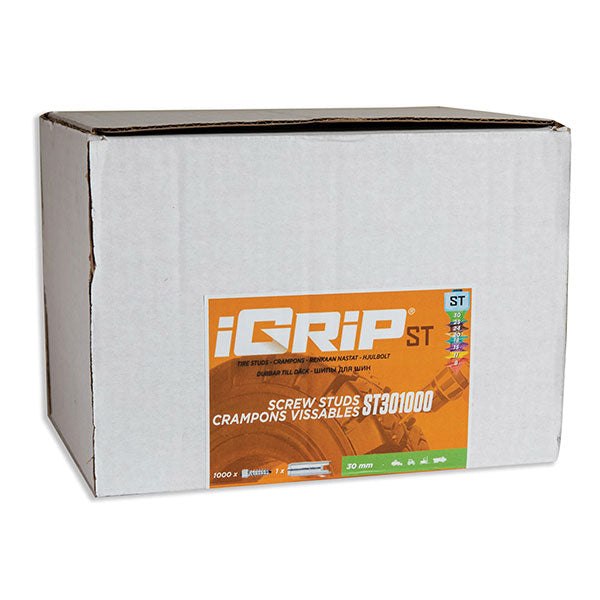 Igrip Standard Studs 30MM 1000Pk (ST-301000) | MunroPowersports.com