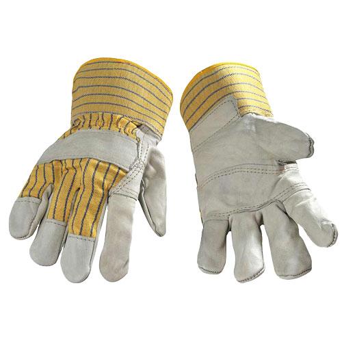 Industrial Cowhide Gloves- 11 - GHTFC20-11 | RogueFuel.com