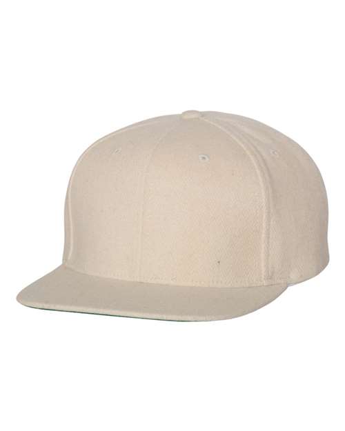 Yupoong Classics Melton Wool Blend Snapback Cap - 6689