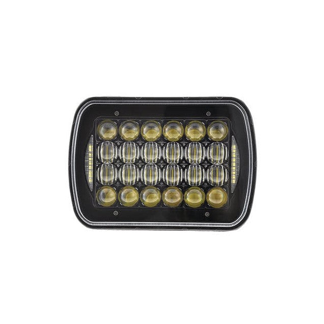 Off Road 5x7 Sealed Beam Replacement Headlights - Black Ops 10-20172