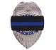 Rothco Thin Blue Line Mourning Band - 1004 | MunroPowersports.com