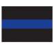Rothco Thin Blue Line Decal - 1193 | MunroPowersports.com