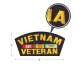 Rothco Vietnam Veteran Patch 6'' - 1280 | MunroPowersports.com