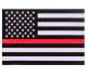 Rothco Thin Red Line Flag Decal - 1295 | MunroPowersports.com