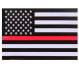 Rothco Thin Red Line Flag Decal