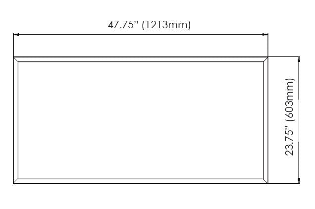 2'x4' Flat Panel LED Lighting -Pair 15-8021