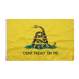 Rothco Embroidered Don't Tread On Me Flag - 1566 | MunroPowersports.com