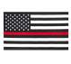 Rothco Thin Red Line US Flag - 1596 | MunroPowersports.com