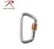 Hard Steel Modified D Key Screw Gate Carabiner - 163 | MunroPowersports.com