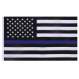 Rothco Deluxe Thin Blue Line Flag - 1639 | MunroPowersports.com