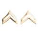 Rothco Corporal Polished Insignia - 1642 | MunroPowersports.com