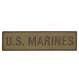 Rothco U.S. Marines Patch with Hook Back - Coyote Brown - 1782 | MunroPowersports.com