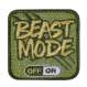 Rothco Beast Mode Patch With Hook Back - 1869 | MunroPowersports.com