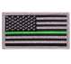 Rothco Thin Green Line US Flag Patch - Hook Back - 1893 | MunroPowersports.com