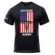 Rothco Healthcare Warrior US Flag T-Shirt - Black - 1940 | MunroPowersports.com
