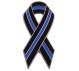 Rothco Thin Blue Line Ribbon Pin - 1965 | MunroPowersports.com