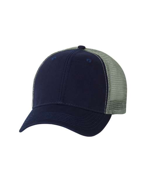 Sportsman Bio-Washed Trucker Cap - AH80