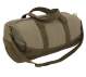 Rothco Two-Tone Canvas Duffle Bag With Brown Bottom - 2220 | MunroPowersports.com