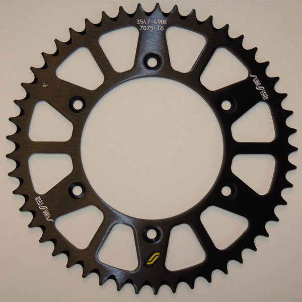 Sunstar Works Triplestar Aluminum Rear Sprocket (5-354751Bk) | MunroPowersports.com