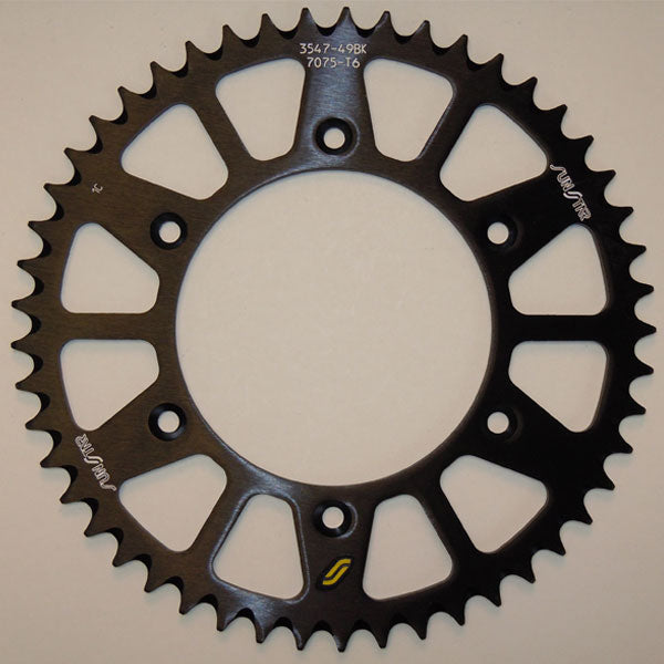 Sunstar Works Triplestar Aluminum Rear Sprocket (5-354752Bk) | MunroPowersports.com