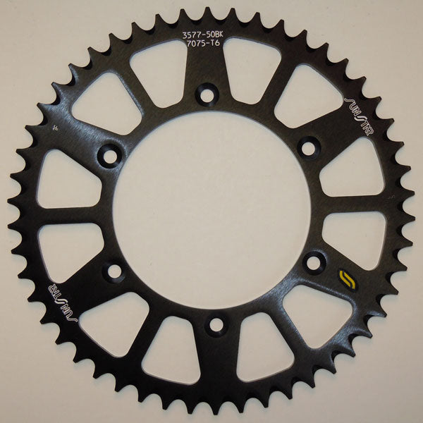 Sunstar Works Triplestar Aluminum Rear Sprocket (5-357748Bk) | MunroPowersports.com