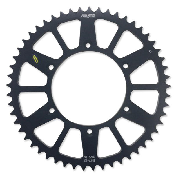 Sunstar Works Triplestar Aluminum Rear Sprocket (5-357753Bk) | MunroPowersports.com