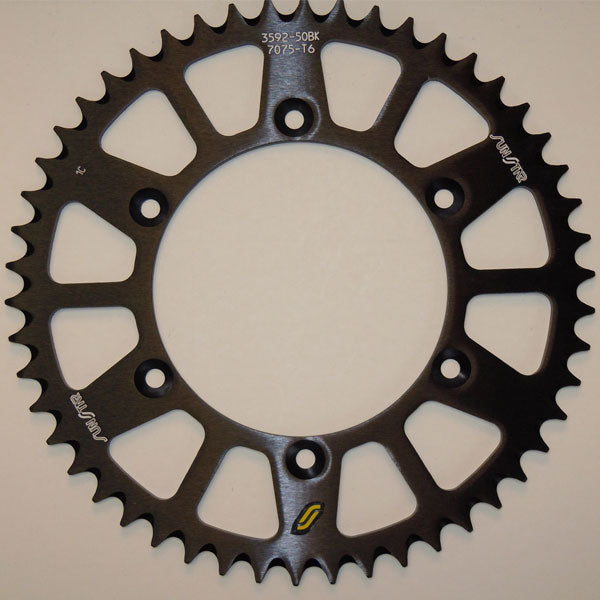 Sunstar Works Triplestar Aluminum Rear Sprocket (5-359248Bk) | MunroPowersports.com