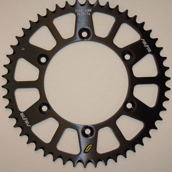 Sunstar Works Triplestar Aluminum Rear Sprocket (5-359250Bk) | MunroPowersports.com